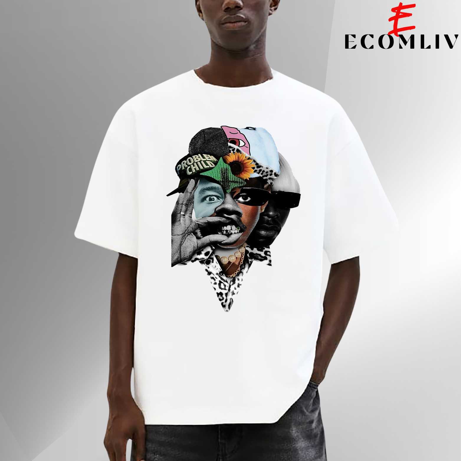 Retro Vintage Tyler Tee, Unisex Rapper Shirt